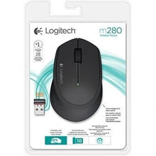 -4-Ratón Ergonómico Inalámbrico Logitech M280/ Hasta 1000 DPI-4