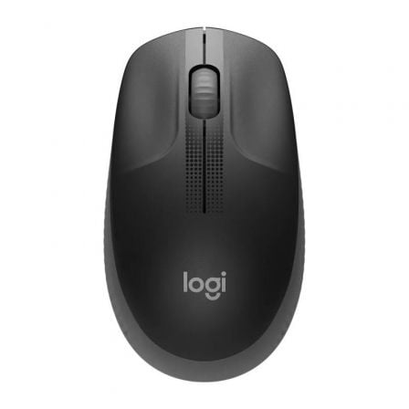 --Ratón Inalámbrico Logitech M190/ Hasta 1000 DPI/ Gris Marengo-