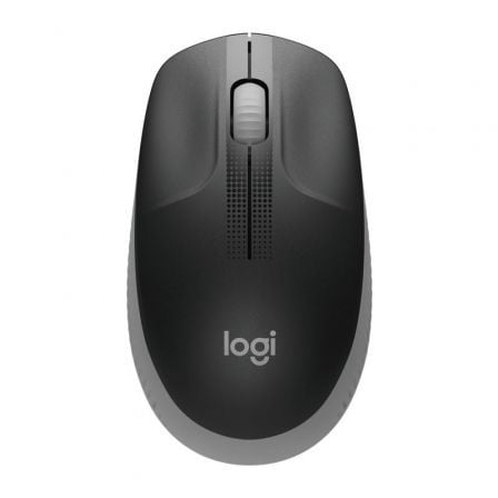 --Ratón Inalámbrico Logitech M190/ Hasta 1000 DPI/ Gris Medio-