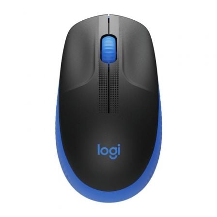 --Ratón Inalámbrico Logitech M190/ Hasta 1000 DPI/ Azul-