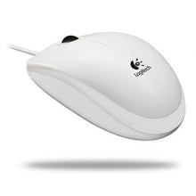 --Ratón Logitech B100/ Hasta 800 DPI/ Blanco-