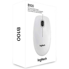 -3-Ratón Logitech B100/ Hasta 800 DPI/ Blanco-3