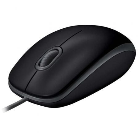 --Ratón Logitech B110 Silent/ Hasta 1000 DPI-