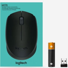 -4-Ratón Inalámbrico Logitech B170/ Hasta 1000 DPI-4