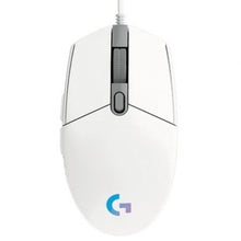 -1-Ratón Gaming Logitech G102 Lightsync/ Hasta 8000 DPI/ Blanco-1