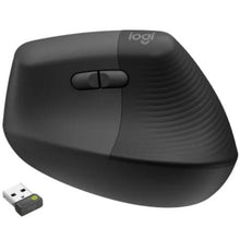 -1-Ratón Vertical Inalámbrico por Bluetooth/ 2.4GHz Logitech Lift Vertical Ergonomic Mouse Business/ Hasta 4000 DPI/ Grafito-1