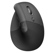 --Ratón Vertical Inalámbrico por Bluetooth/ 2.4GHz Logitech Lift Vertical Ergonomic Mouse/ Hasta 4000 DPI/ Grafito-