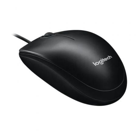 --Ratón Logitech M100/ Hasta 1000 DPI/ Negro-