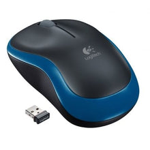 --Ratón Inalámbrico Logitech M185/ Hasta 1000 DPI/ Azul-