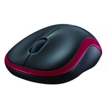 -1-Ratón Inalámbrico Logitech M185/ Hasta 1000 DPI/ Rojo-1