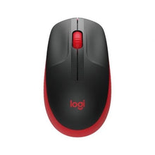 -1-Ratón Inalámbrico Logitech M190/ Hasta 1000 DPI/ Rojo-1