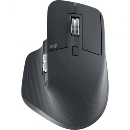 --Ratón Ergonómico Inalámbrico por Bluetooth Logitech MX Master 3S For Business/ Batería recargable/ Hasta 8000 DPI/ Grafito-