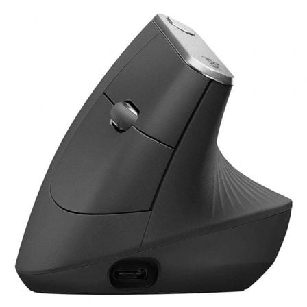 --Ratón Vertical Inalámbrico por Bluetooth Logitech Vertical MX/ Batería recargable/ Hasta 4000 DPI-