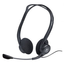 --Auriculares Logitech Headset PC 960/ con Micrófono/ USB/ Negros-