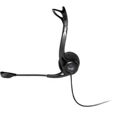 -2-Auriculares Logitech Headset PC 960/ con Micrófono/ USB/ Negros-2