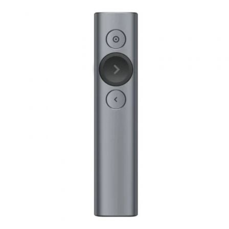 --Presentador Inalámbrico por Bluetooth Logitech Spotlight Presentation Remote/ 2.4GHz/ Gris Pizarra-