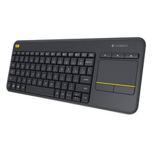 --Teclado para Smart TV Logitech Wireless Touch K400 Plus-