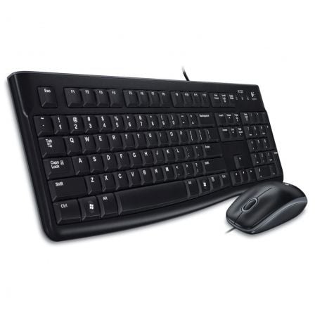 --Teclado y Ratón Logitech Desktop MK120-