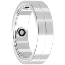 --Anillo Inteligente Maxcom MR100 Talla 9/60/ Ø19.1mm/ Notificaciones/ Frecuencia Cardíaca/ Plata-