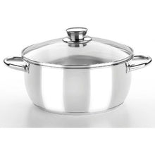 -1-Pack Batería de Cocina Monix Optima2 MA50001/ Cazo Ø16cm/ Ollas Ø20 - 24cm/ Cacerolas Ø20 - 24cm/ Acero Inoxidable/ Apta para Inducción-1