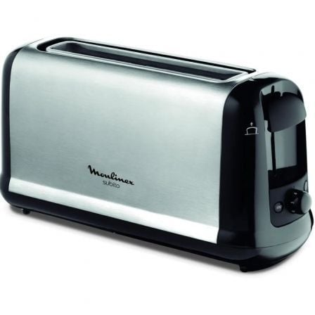 --Tostador Moulinex Subito Select LS260800/ 1000W/ Plateado y Negro-