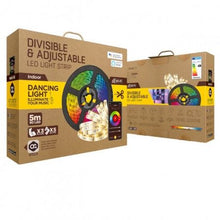 -4-Tira LED Muvit IO MIOLST002/ 5m/ 24W/ Color RGB+CCT/ Regulable/ WiFi-4