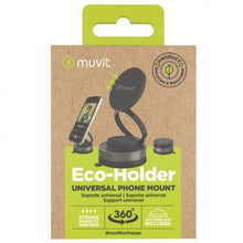 -3-Soporte de Smartphone para Coche Muvit For Change MCCHL0035/ Negro-3