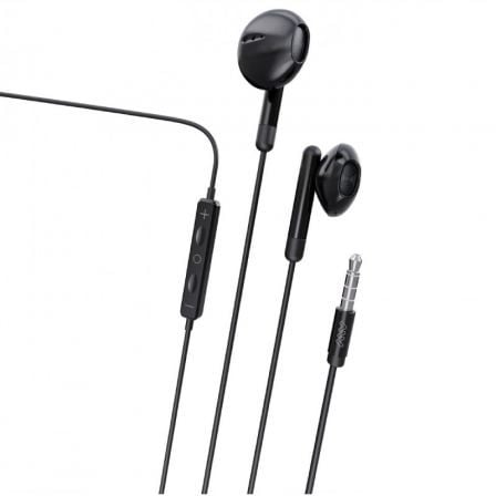 --Auriculares Intrauditivos Myway MWHPH0019/ con Micrófono/ Jack 3.5/ Negros-