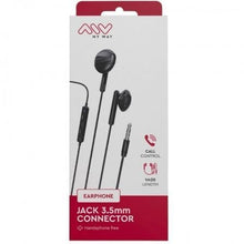 -2-Auriculares Intrauditivos Myway MWHPH0019/ con Micrófono/ Jack 3.5/ Negros-2