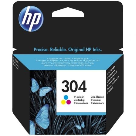 --Cartucho de Tinta Original HP nº304/ Tricolor-