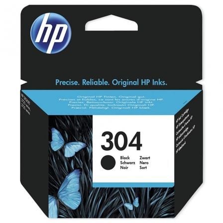 --Cartucho de Tinta Original HP nº304/ Negro-