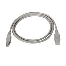 --Cable USB 2.0 Impresora Nanocable 10.01.0103/ USB Tipo-B Macho - USB Macho/ 1.8m/ Beige-
