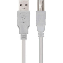 -2-Cable USB 2.0 Impresora Nanocable 10.01.0103/ USB Tipo-B Macho - USB Macho/ 1.8m/ Beige-2