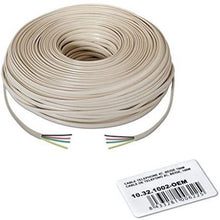 -3-Bobina de Cable de Teléfono 4C Nanocable 10.32.1002-OEM/ 100m/ Beige-3