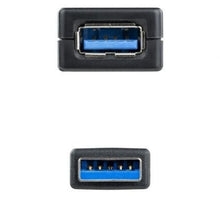 -2-Cable Alargador Amplificador USB 3.0 Nanocable 10.01.0312/ USB Macho - USB Hembra/ 10m/ Negro-2