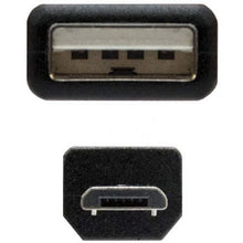 -2-Cable USB 2.0 Nanocable 10.01.0501/ USB Macho - MicroUSB Macho/ 1.8m/ Negro-2