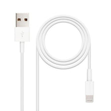 -2-Cable USB 2.0 Lightning Nanocable 10.10.0402/ USB Macho - Lightning Macho/ 2m/ Blanco-2