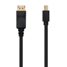 -1-Cable Mini DisplayPort Nanocable 10.15.2402/ Mini DisplayPort Macho - DisplayPort Macho/ 2m/ Negro-1