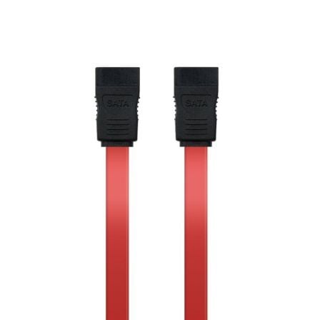 --Cable SATA Nanocable 10.18.0101-OEM/ SATA Hembra - SATA Hembra/ 50cm/ Rojo-
