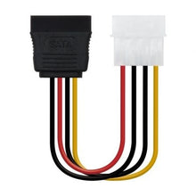 --Cable de Alimentación SATA Nanocable 10.19.0205-OEM/ Molex Macho - SATA Hembra/ 16cm-