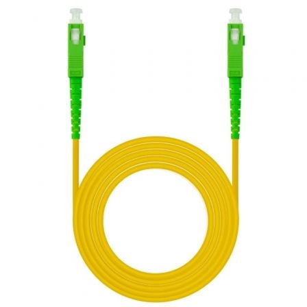 --Cable de Fibra Óptica G657A2 Nanocable 10.20.0002/ LSZH/ 2m/ Amarillo-