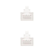 -2-Cable de Red RJ45 UTP Nanocable 10.20.0401-W Cat.6/ 1m/ Blanco-2