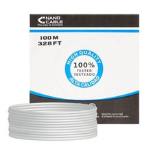 --Bobina de Cable RJ45 FTP Nanocable 10.20.0902 Cat.6/ 100m/ Gris-