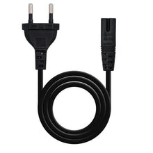 --Cable Alimentación Forma 8 Nanocable 10.22.0402/ CEE7/16 Macho - C7 Hembra/ 1.5m/ Negro-