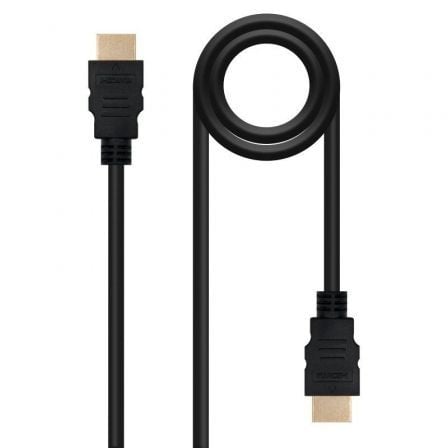 --Cable HDMI 1.4 Nanocable 10.15.1701/ HDMI Macho - HDMI Macho/ 1.5m/ Negro-