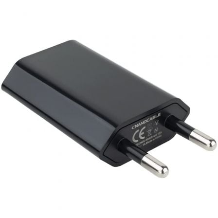 --Cargador de Pared Nanocable 10.10.2002/ 1xUSB/ 5W-