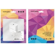 -1-Cargador de Pared Nanocable 10.10.2005/ 1xUSB Tipo-C/ 20W/ Blanco-1