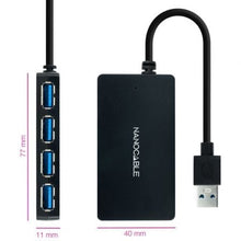-1-Hub USB 3.0 Nanocable 10.16.4403/ 4xUSB-1
