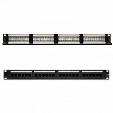--Patch Panel Nanocable 10.21.3124/ 24 Puertos/ Cat.6/ Altura 1U-
