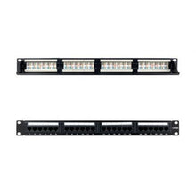 --Patch Panel Nanocable 10.21.4124/ 24 Puertos/ Cat.6a/ Altura 1U-